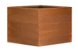 Bloembak corten 120x120x70