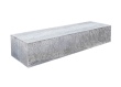Oud Hollandse zitelement recht 100x60x40 grijs