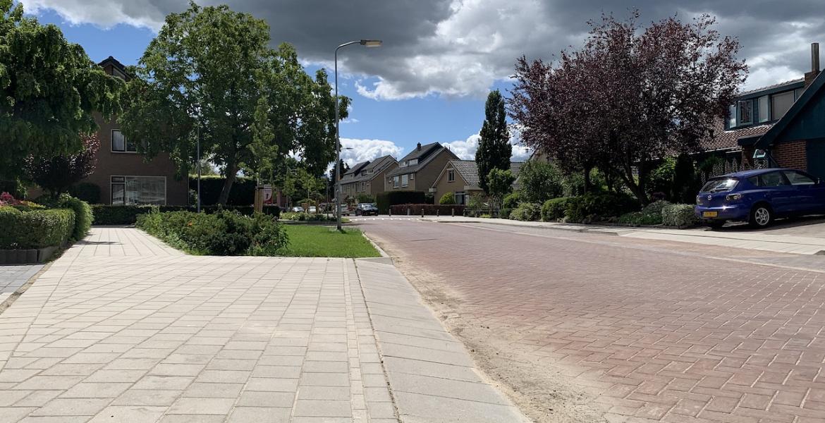 Trottoirstenen geleverd bij gemeente Zevenaar
