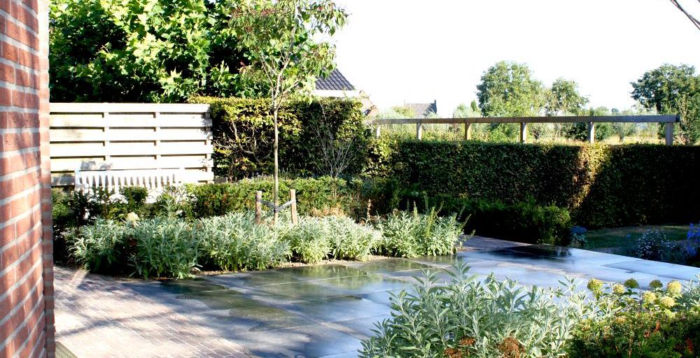 Rustieke tuin