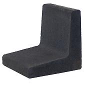 L-Element 40x40x40 cm zwart