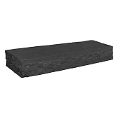 Bloktreden Vietnamese basalt 100x35x15 cm Breukruw zwart