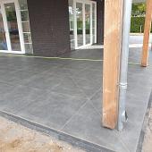 ROBUSTO CERAMICA 3.0 Concrea antracite 90x90x3 cm