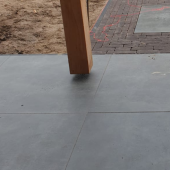 ROBUSTO CERAMICA 3.0 Concrea antracite 90x90x3 cm