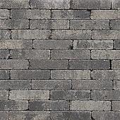 Antieke trommel waalformaat 7 cm grijs/zwart