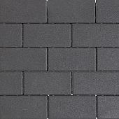 Design brick 6 cm black mini facet komo