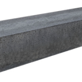 Schellevis oud hollandse sokkel 190x50x15 cm antraciet