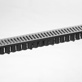 ACO Hexaline 2.0 gootelement + verzinkt stalen sleufrooster 100 cm