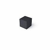 Schellevis oud hollandse zitelement vierkant 50x50x50 cm carbon