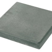 Betontegel 30x30x4,5 grijs groot facet HK