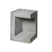 Betonnen U-hoekelement 30x30x40 grijs of zwart