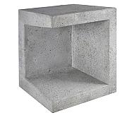 Betonnen U-hoekelement 40x40x50 grijs