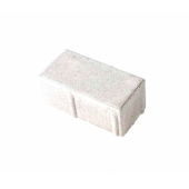 BSS 20x10x10 cm wit (mini-facet, met deklaag)