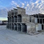 Keerwand gebruikt 155x100x115 Grijs, hoogte x lengte x voet in cm. Deventer