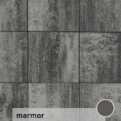 Viano 60x40x5,5 cm marmor (mini-facet, met deklaag)