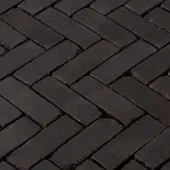 Terra Carbona Antica dikformaat zwart getrommeld