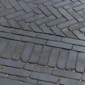 Terra Carbona Antica dikformaat zwart getrommeld
