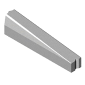 Inritband 13/15x25-mv15x12 links grijs visbek