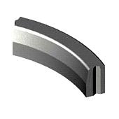 Trottoirband 13/15x25x78,5 cm R=1 bocht inwendig zwart visbek
