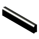 Gazonband 10x20x100 cm zwart visbek