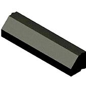 RWS Band 11,5/22,5x20x100 recht zwart visbek