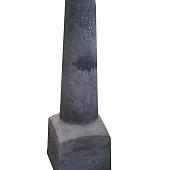 Amsterdammertje rond 105 cm zwart