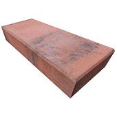 Traptrede (strak) 100x40x16 roestbruin