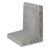 Betonnen L-element 50x50x120 grijs