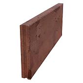 XL Betonbanden 7x40x100 Roestbruin