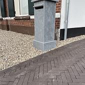 Gebakken Waalformaat Zwart Antraciet - Zwart Ongetrommeld