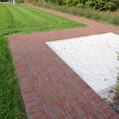 UDF60 Ruston paars rood bezand Getrommeld