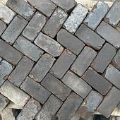 Oude gebakken keiformaten Leek (op pallets)