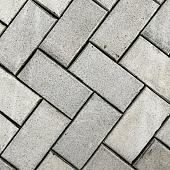Oude gebakken keiformaten wit markeringssteen (op pallets)