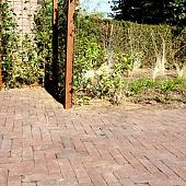 DF80 Norton paars blauw  bezand Getrommeld