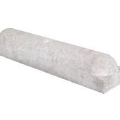 Stootband 2x rond 20x17x95 cm grijs