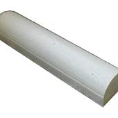 Stootband 1x rond 20x17x95 cm wit