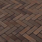 WF80 Loreto gebakken waalformaat paars-bruin genuanceerd