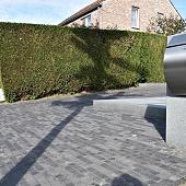 DF60 Lucca Antica gebakken dikformaat zwart zilverzand