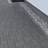 KF52 Milano gebakken keiformaat zwart
