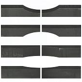 Linia excellence wave 60x15x15 cm Nero