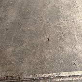 Gebruikte betonplaat 200x200x14 met hoeklijn B-keus
