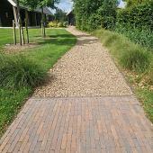 Antieke trommel waalformaat 7 cm oud bussum (voorheen paars gv)