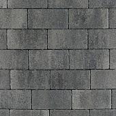 Patio betonstraatsteen 8 cm nero/grey mini facet komo