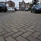 Oude gebakken keiformaten Bylands brons ( op pallets )