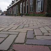 Oude gebakken dikformaten Bylands brons genuanceerd (losgestort)