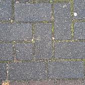 Gebruikte betonklinkers Didam zwart (op pallets)