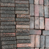 Gebruikte betonnen waalformaten rood/zwart