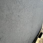Profi- Keerwand grijs 80 cm hoog, 49 cm Lang, ca.49-55 cm voet