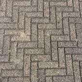 Gebruikte betonnen dikformaten Genuanceerd (op pallets)