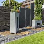 Kinderkop basalt 15x17cm gaasbox